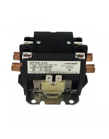 CONTACTOR 2 POLOS  40 AMP 120V