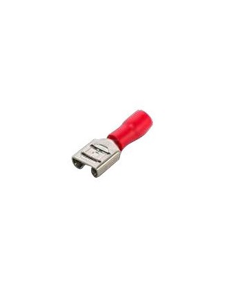 TERMINAL HEMBRA  ROJO CABLE...